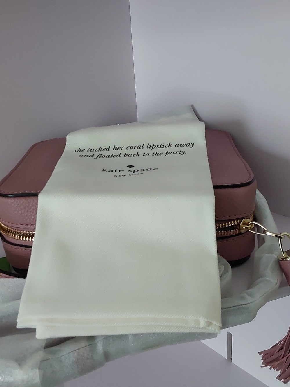 kate spade - Buyer's Choice - Blue Top-Handle Or Pink Camera Satchel - Picture 9 of 12